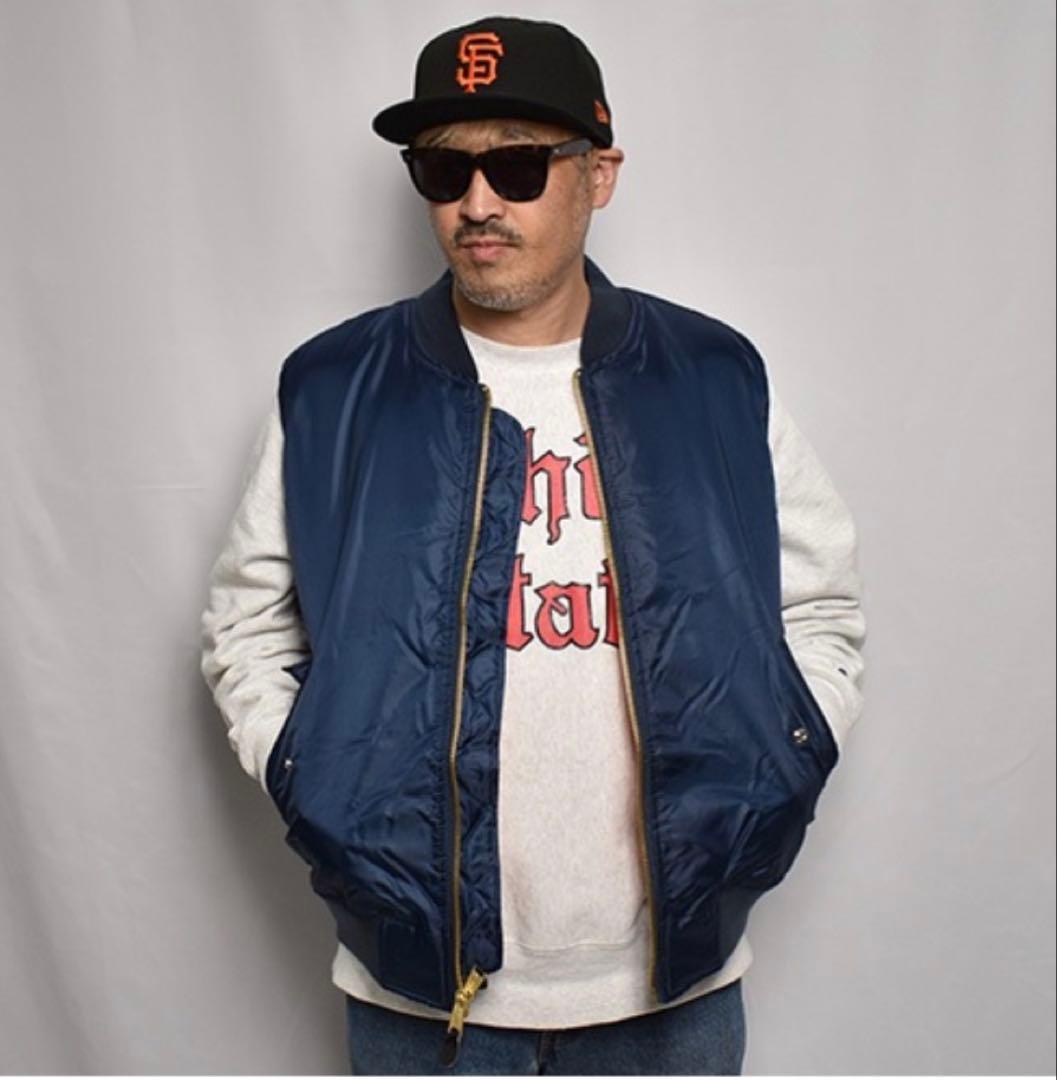 三軒茶屋US購入　Customized MA-1 Cut Off Vest