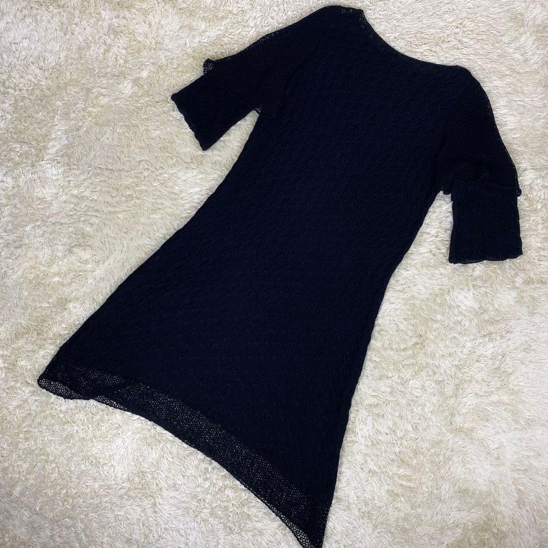 mina perhonen stardust 編み込み ワンピース 38サイズ