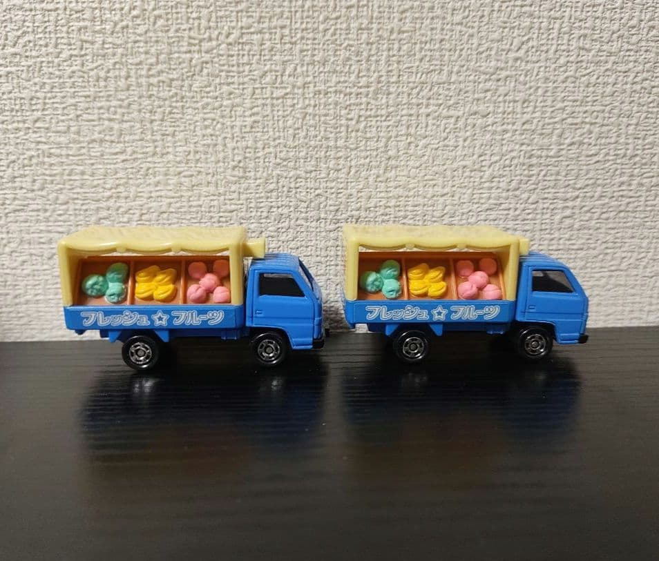 TOMICA　トミカ　イスズ　エルフ　移動果物店　箱付き　2台セット