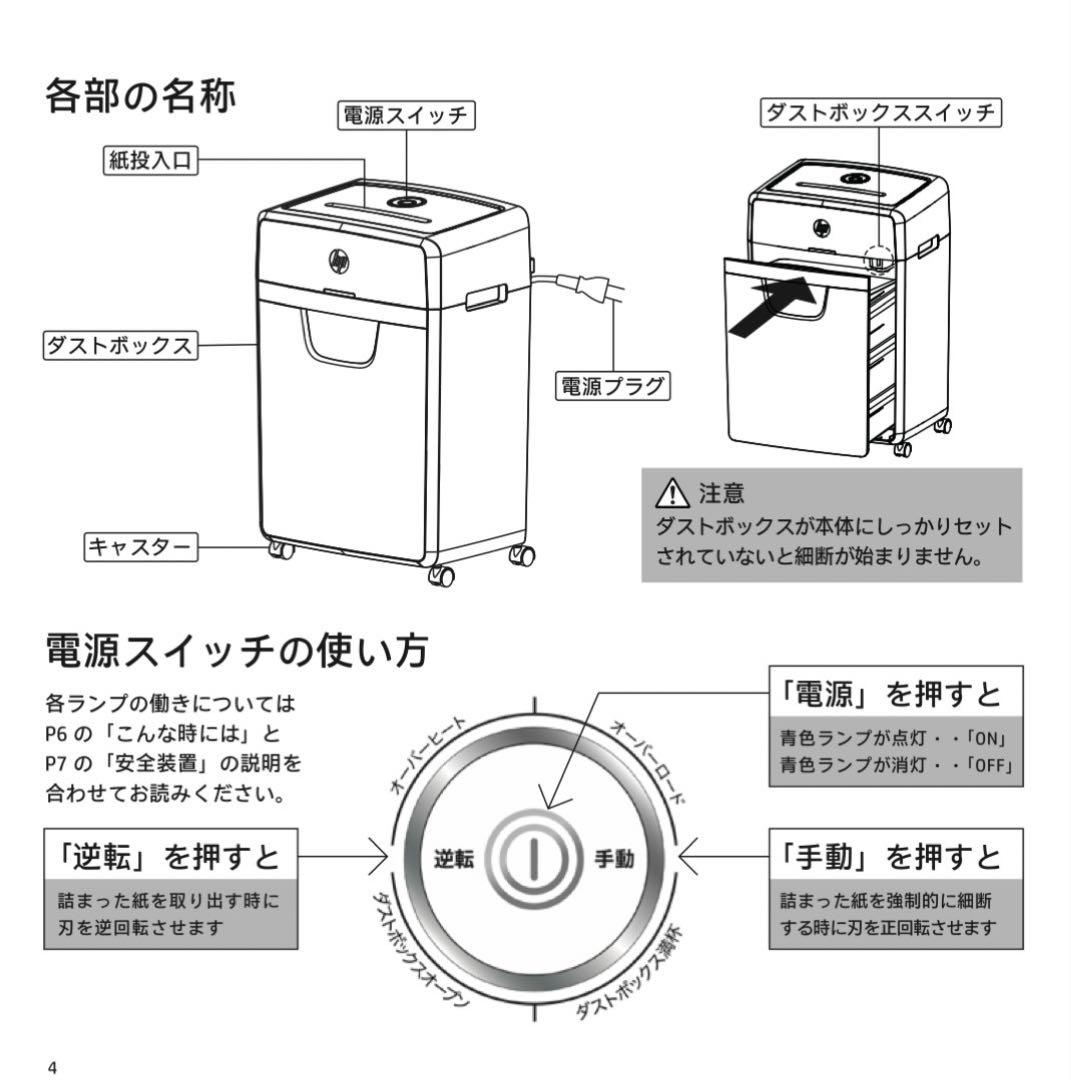HPヒューレットパッカード製マイクロシュレッダー