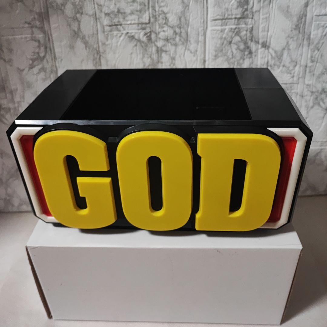 新品　パチスロ　ミリオンゴッド　GOD　ドル箱　プラスチックケース　3個セット