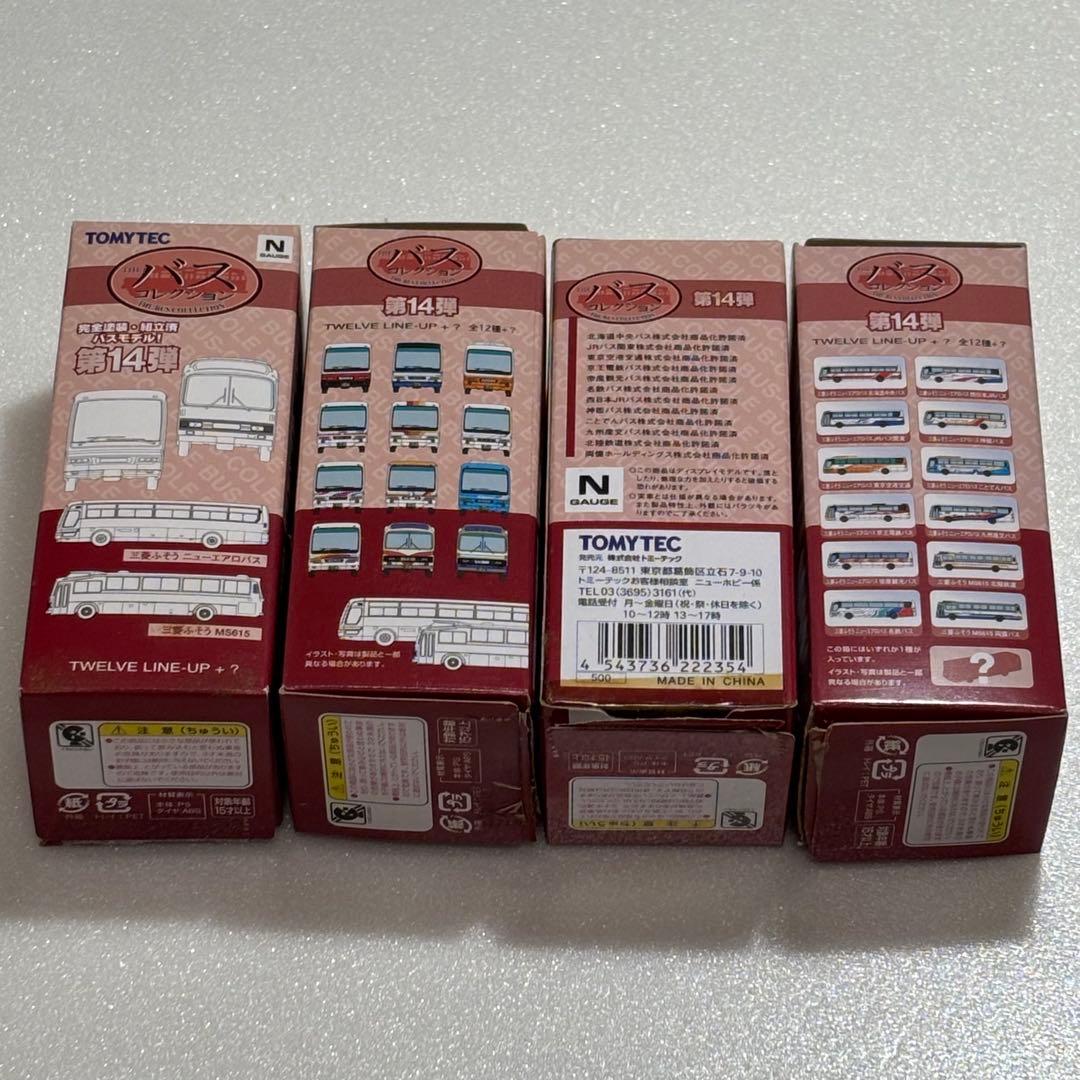 トミーテック THE バスコレクション 第14弾　 12台入BOX売り