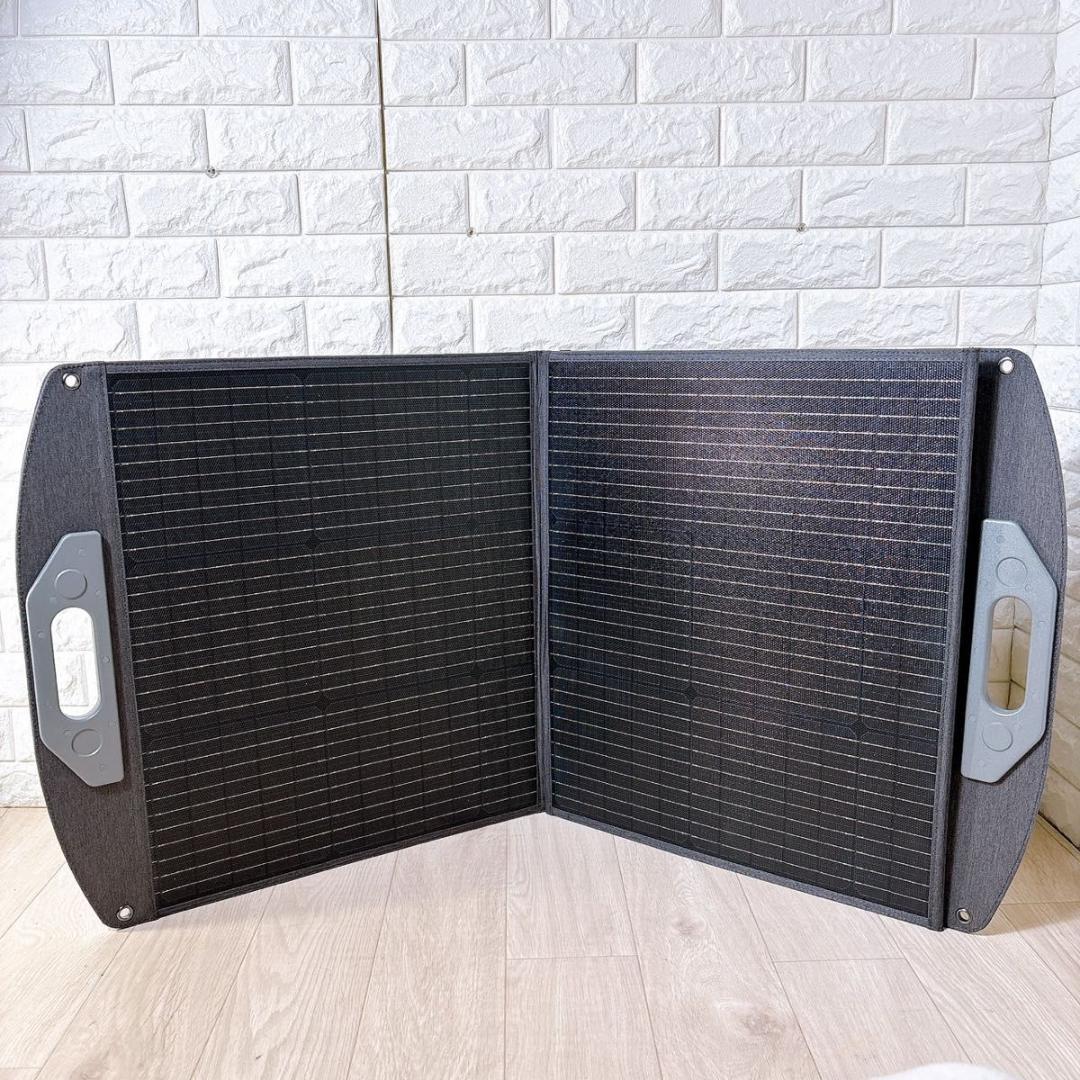 MARXON ソーラーパネル 200W 防水 折りたたみ式 薄型 防災アウトドア