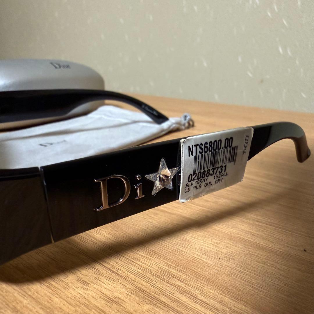 【未使用•長期保管】Dior サングラス ブラック 星vintage