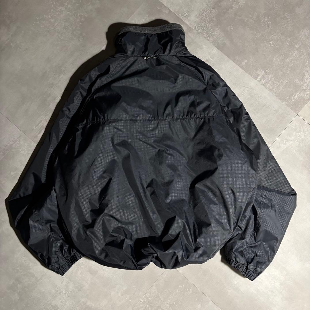 00s コロンビア Colombia パフジャケット　シェルドシンチラ型　黒