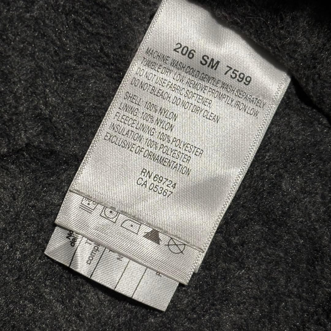 00s コロンビア Colombia パフジャケット　シェルドシンチラ型　黒