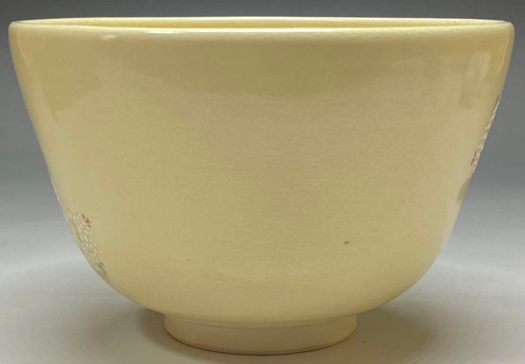 橋本城岳　鳴滝窯　色絵　桜花文　京焼　共箱　ec6654