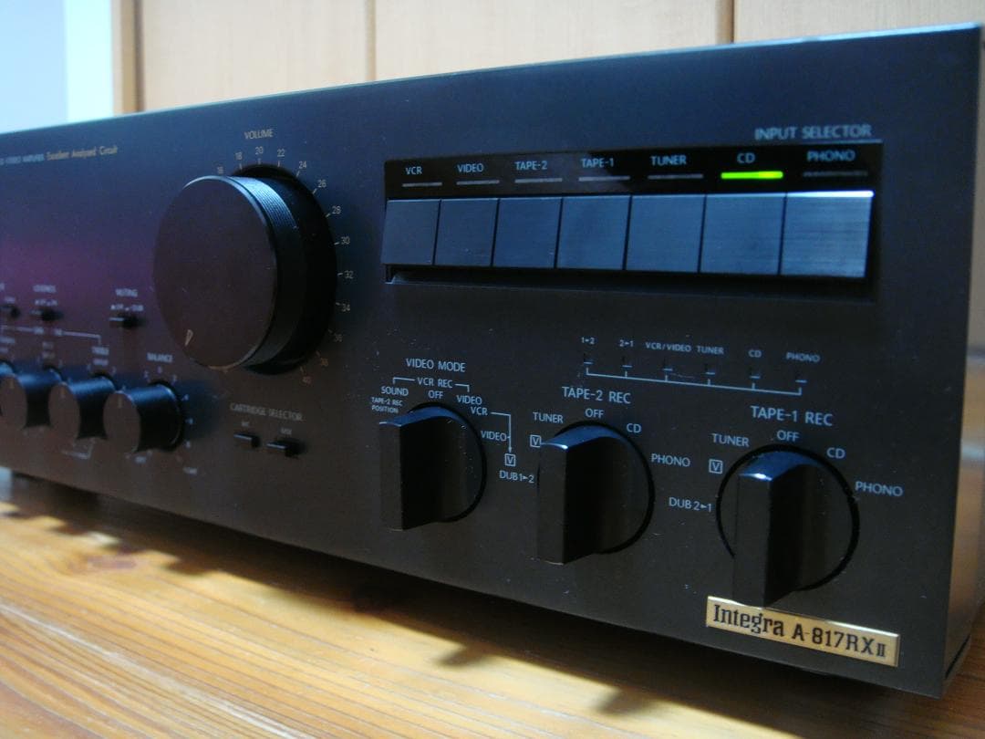 整備済 程度良 ONKYO オンキョー アンプ Integra A-817RXⅡ
