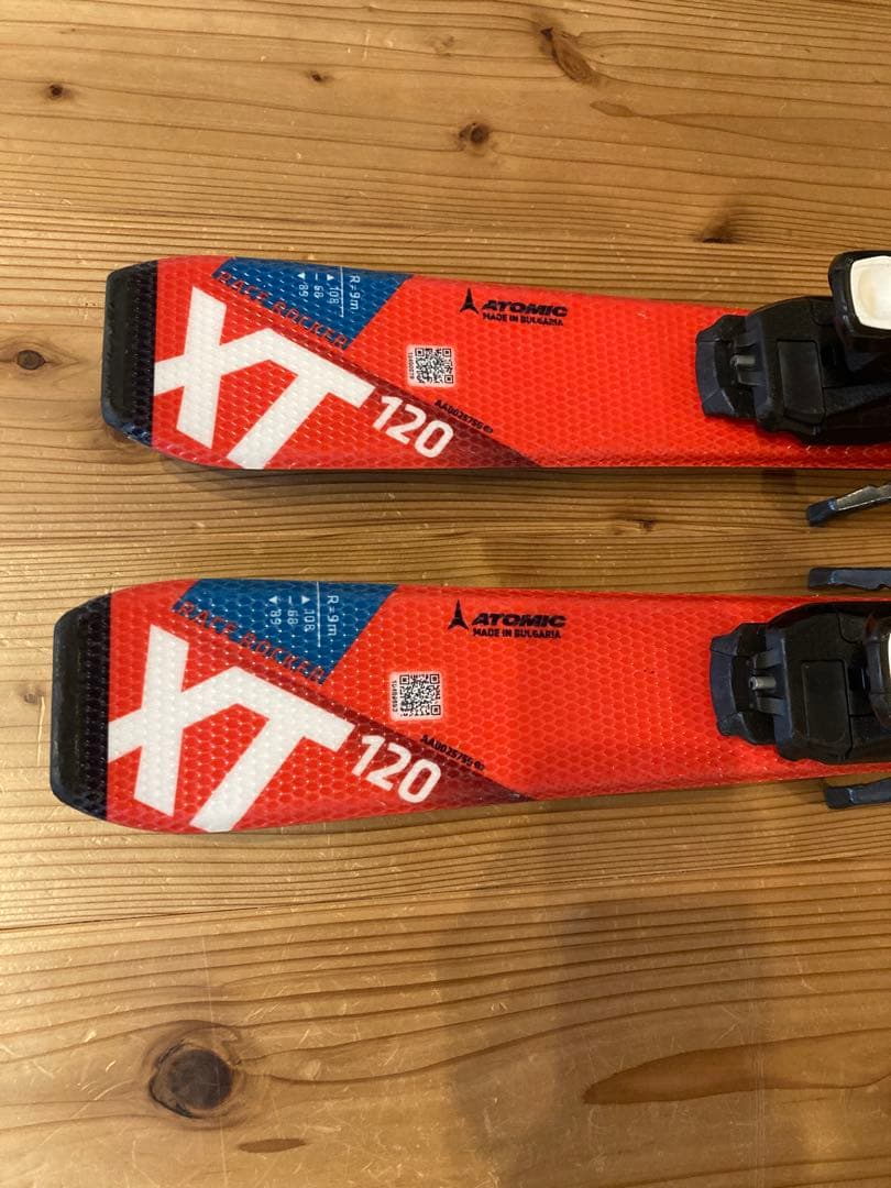 ATOMIC スキー REDSTER 120 バインディング付　子供用