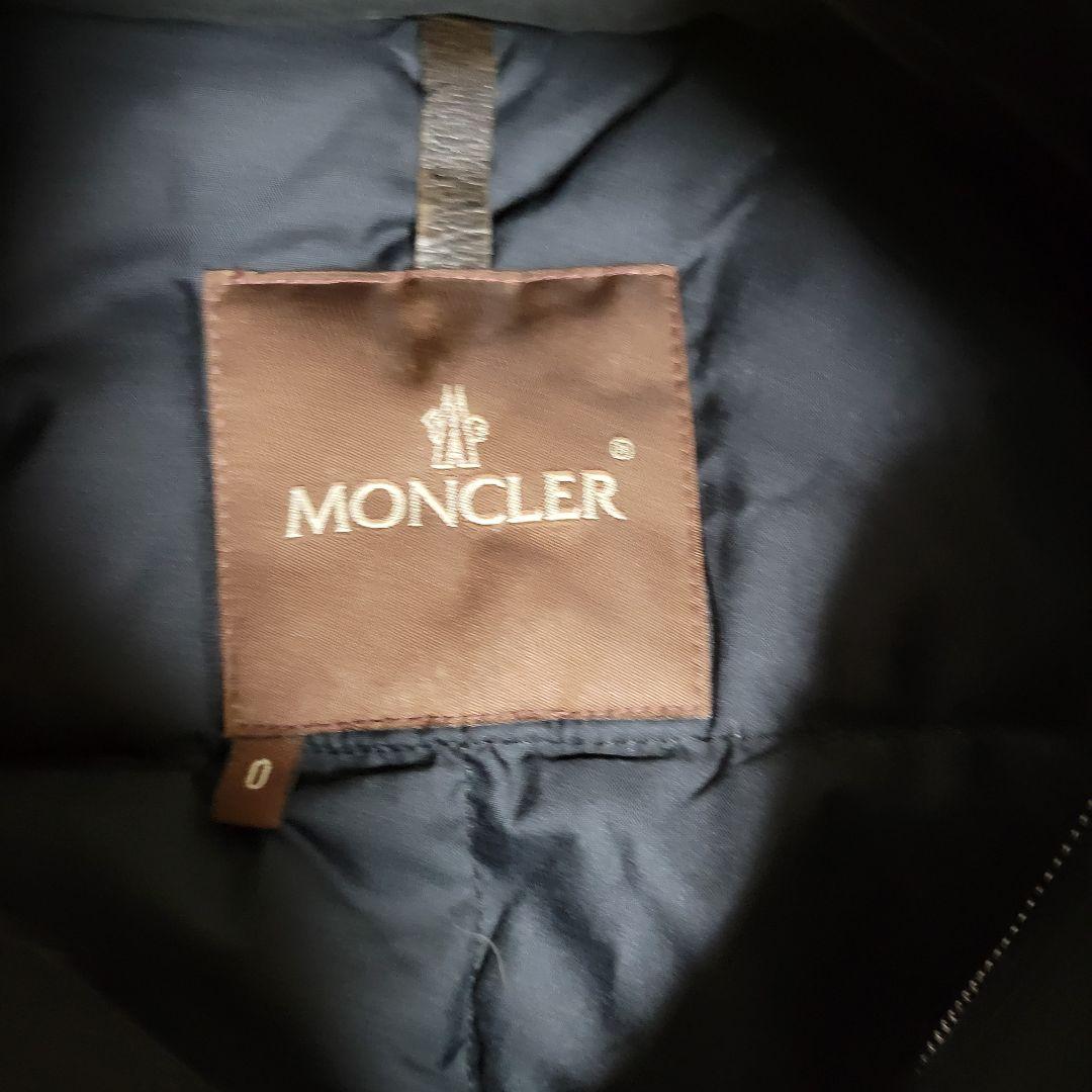 モンクレール　モッズコート　ロング　ダウン　ジャケット　ファー付き　ブルゾン