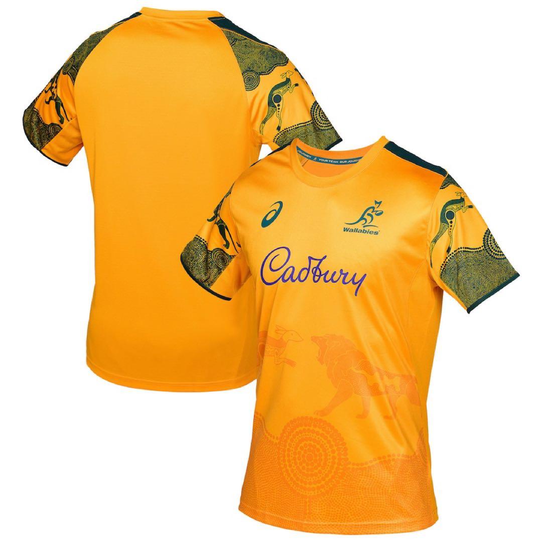 アシックス　オーストラリア代表 ワラビーズ　ライオンズツアーシャツ　L