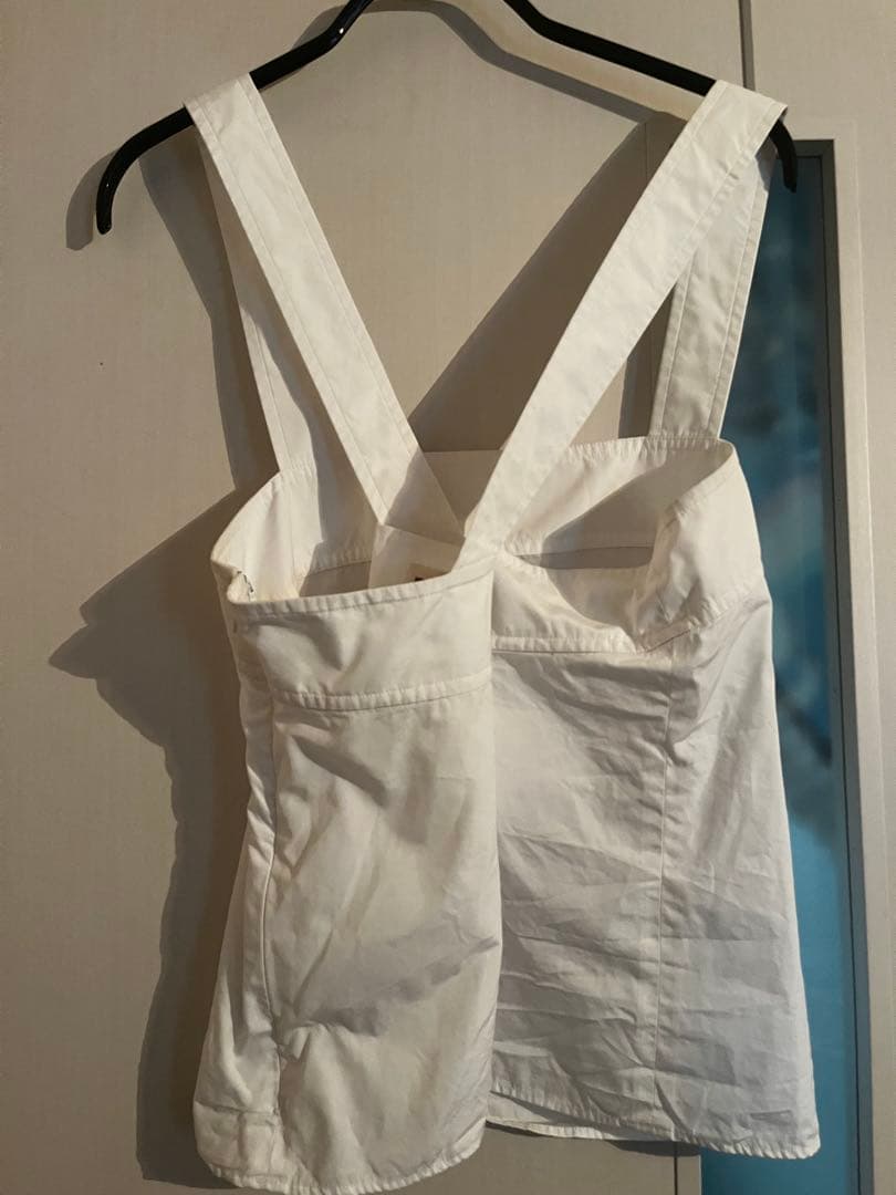 HERMES エルメス　コットンシャツ　キャミソール