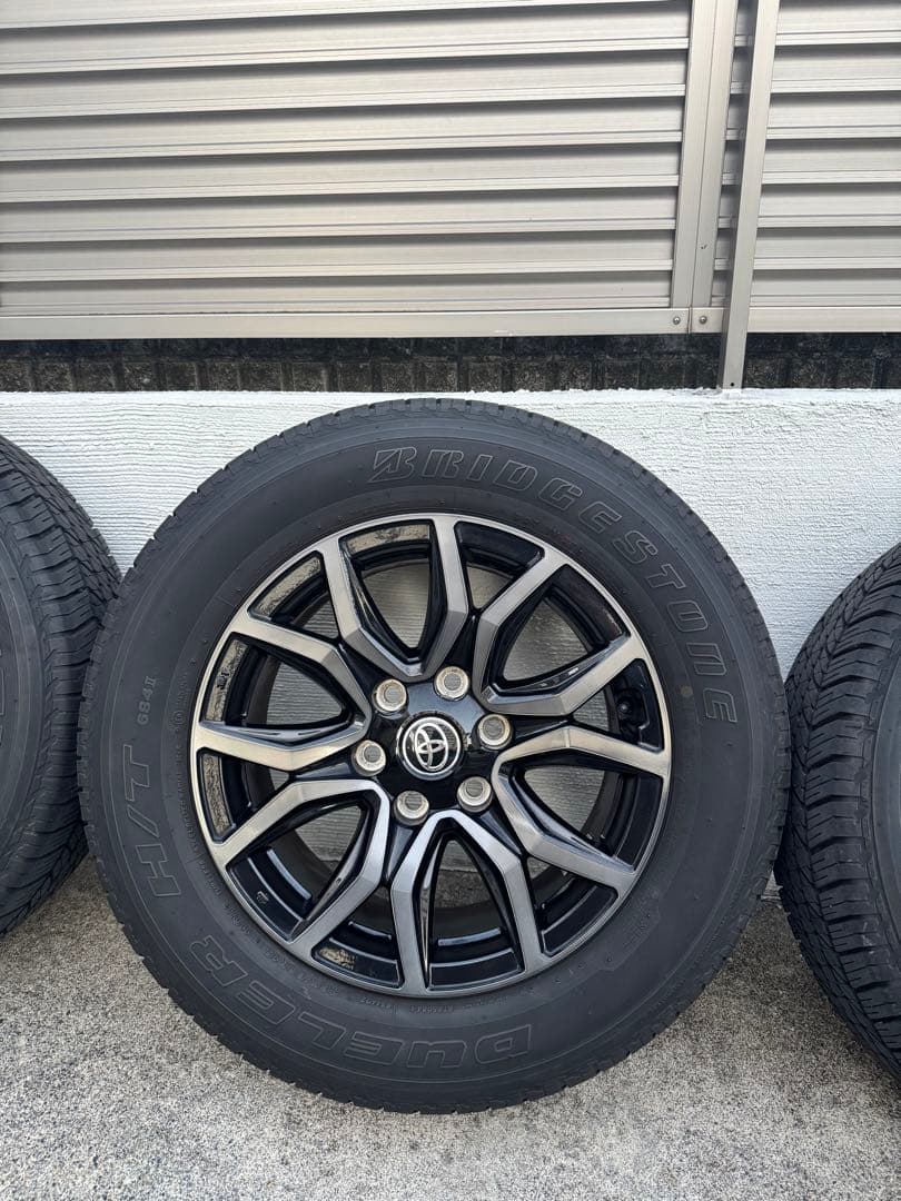 引取り希望　愛知)ハイラックス　GR純正ブリヂストン 18インチ ホイールセット