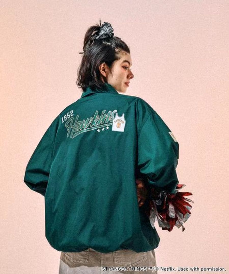 【STRANGER THINGS】コラボ アソートコーチジャケット