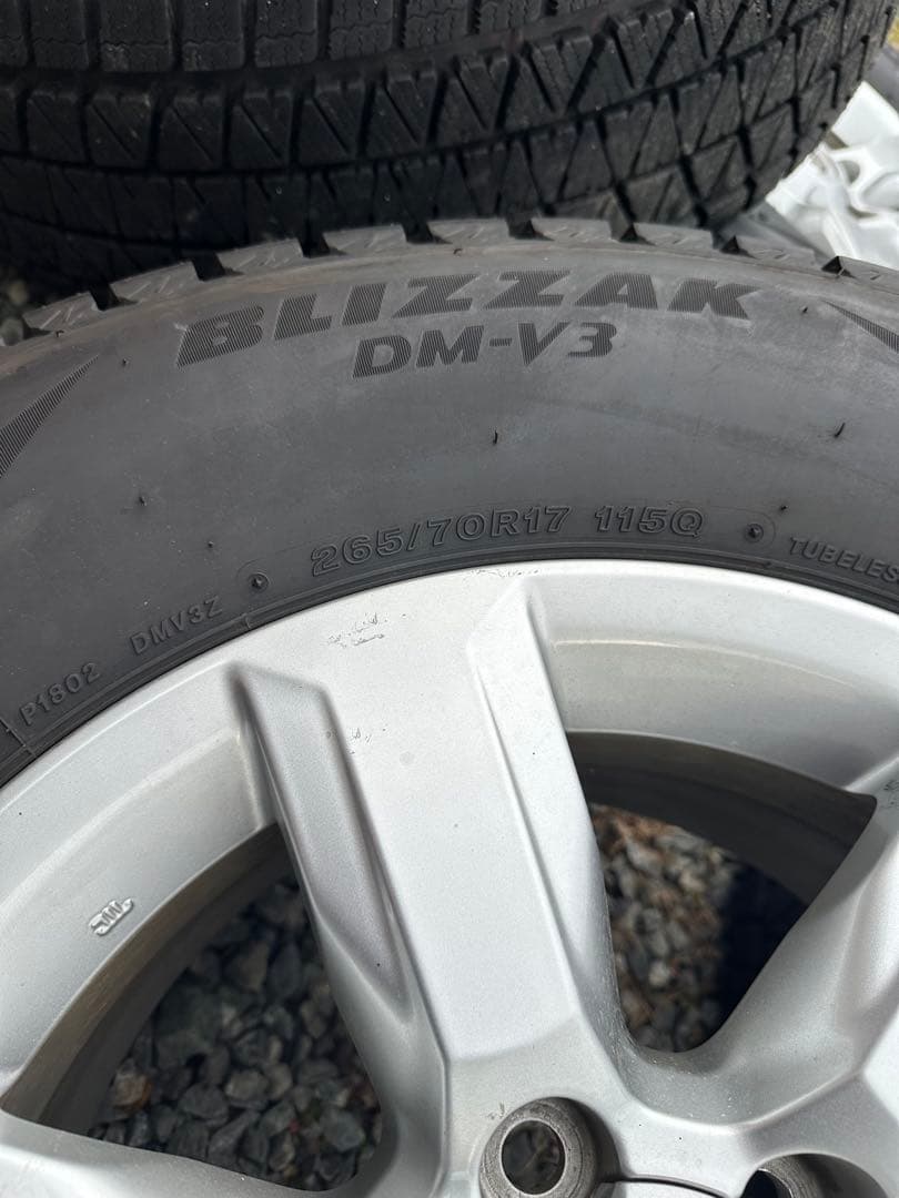 BRIDGESTONE 17インチアルミホイールセット　ブリヂストン