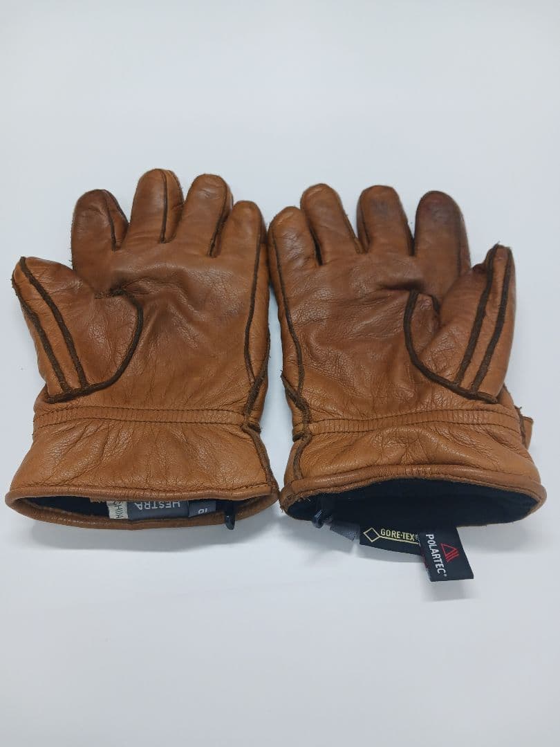 ヘストラ HESTRA ゴアテックス GORE-TEX レザーグローブ10