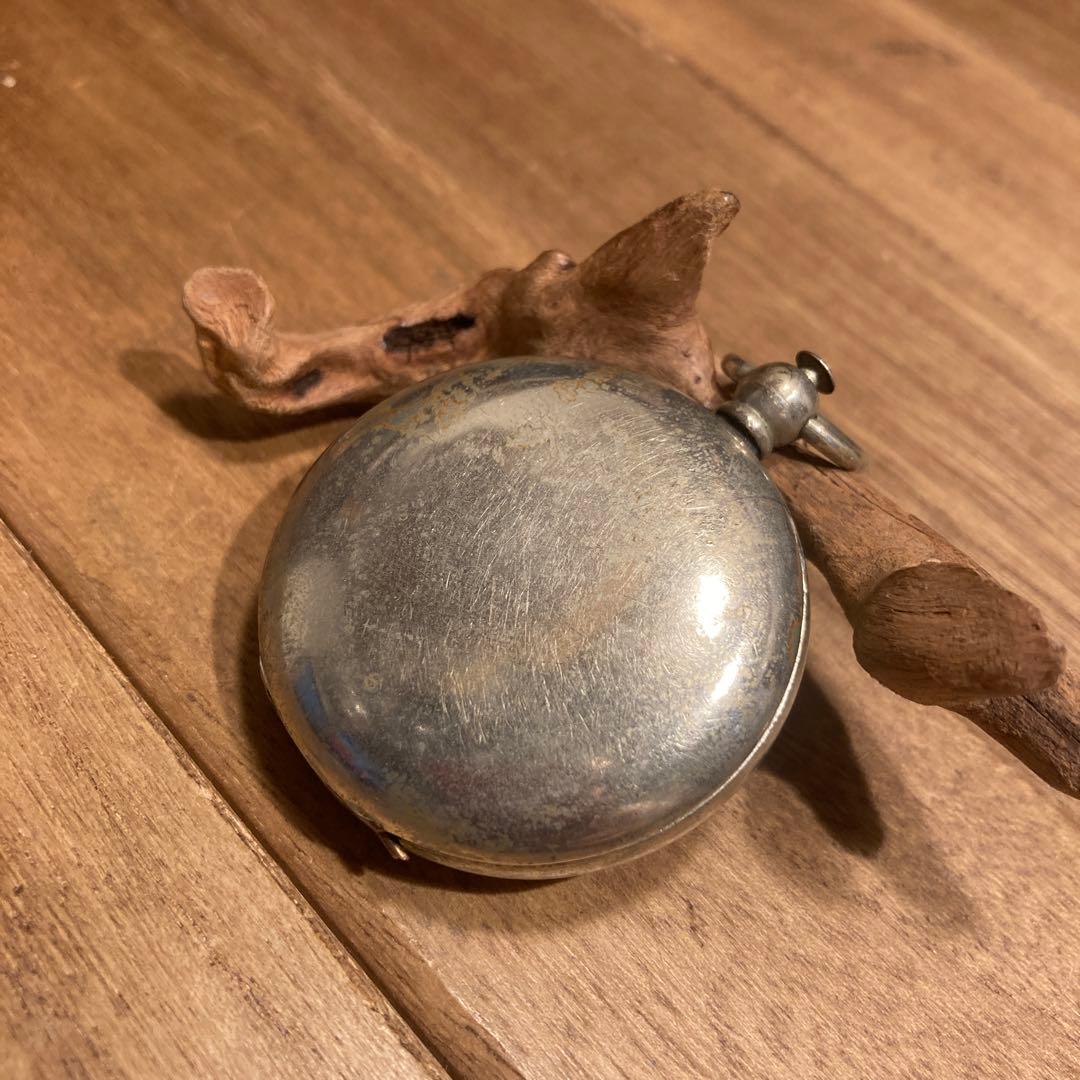 米軍　真鍮製　ビンテージコンパス 懐中時計　スイートハートジュエリーアメリカ