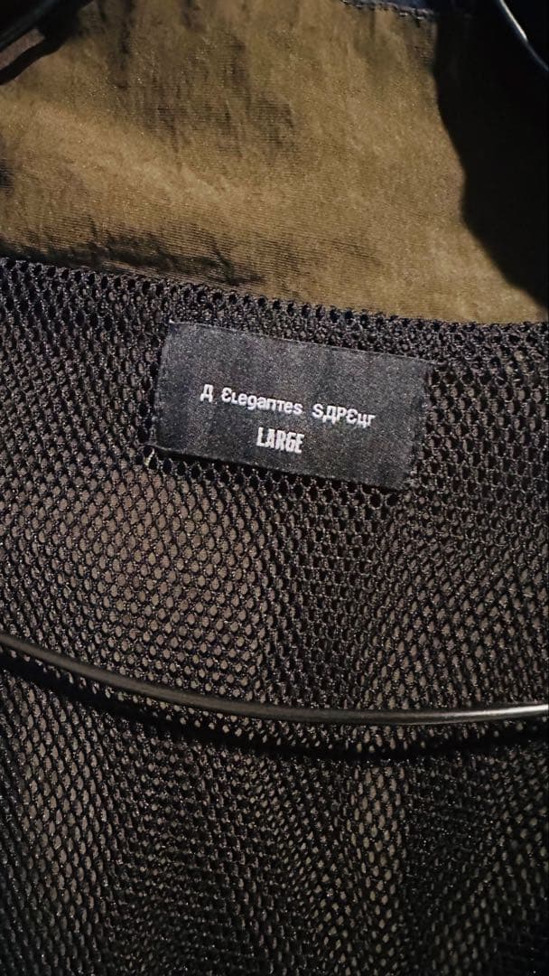 SAPEur サプール　シャカシャカトラックスーツ　オリーブ　L