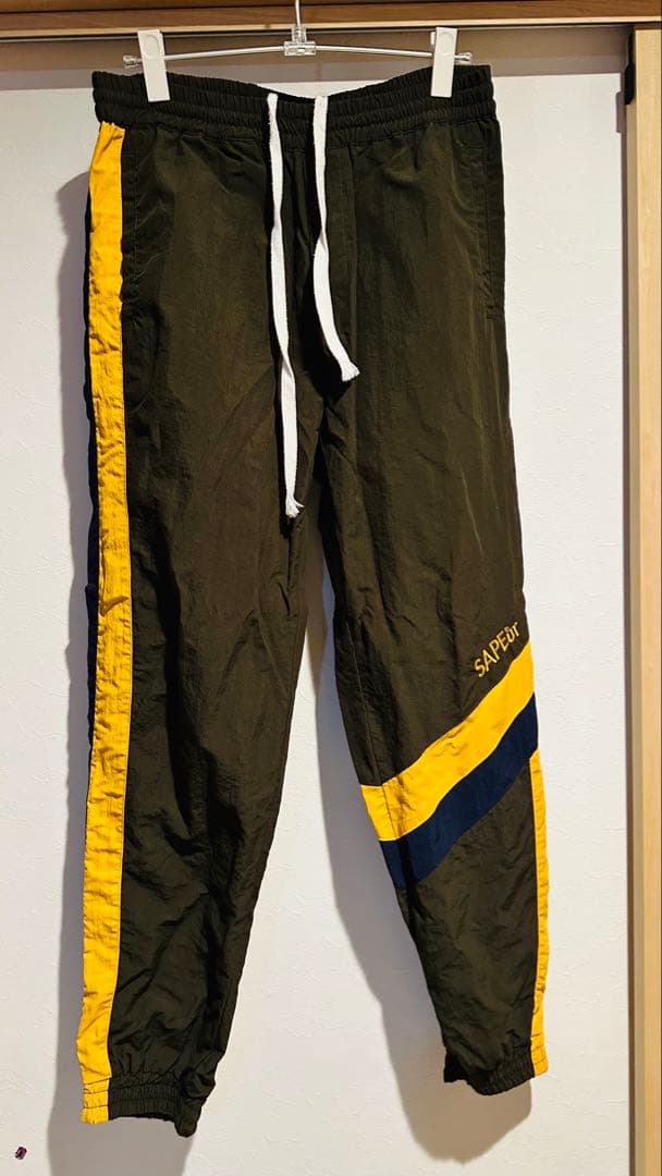 SAPEur サプール　シャカシャカトラックスーツ　オリーブ　L