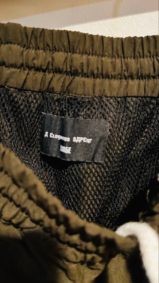 SAPEur サプール　シャカシャカトラックスーツ　オリーブ　L