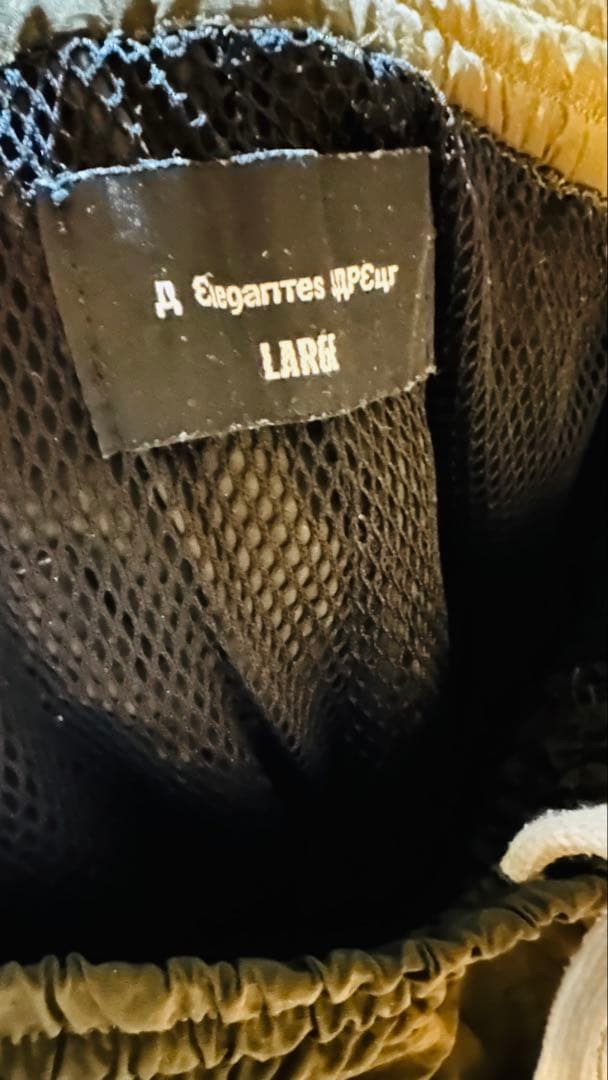 SAPEur サプール　シャカシャカトラックスーツ　オリーブ　L