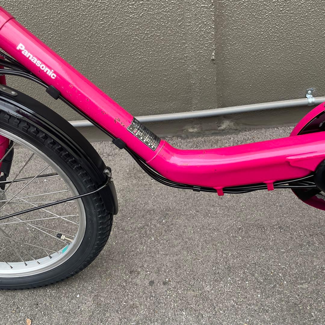【引き取り限定】パナソニック電動アシスト自転車20インチ