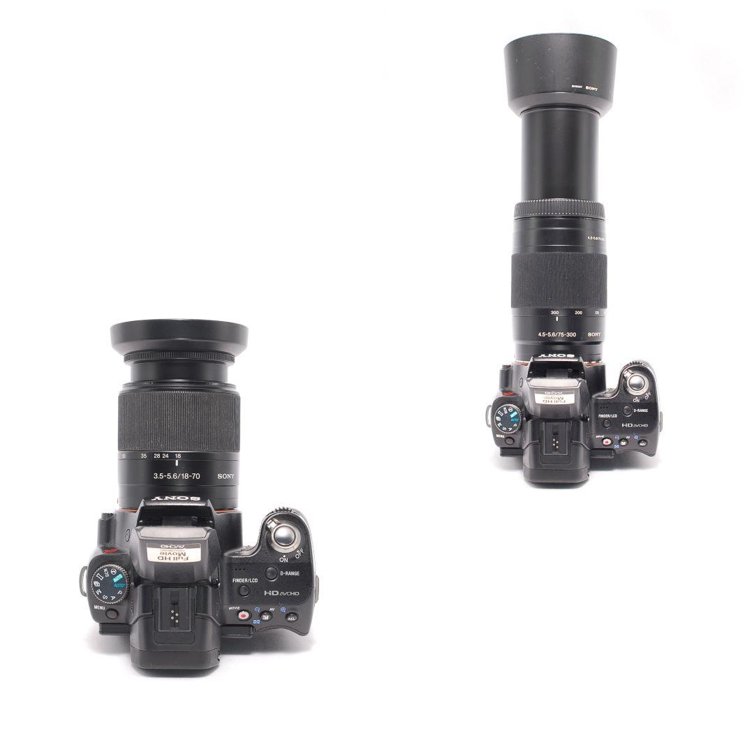 ❤即購入1000円OFF❤美品❤ SONY α55 超望遠レンズ ダブルズーム