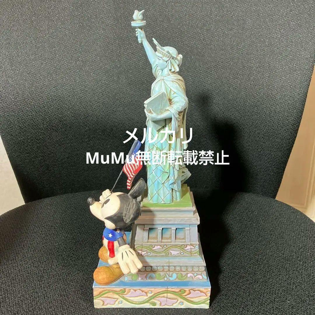 レア ミッキーマウス & 自由の女神 ヴィンテージ 置物