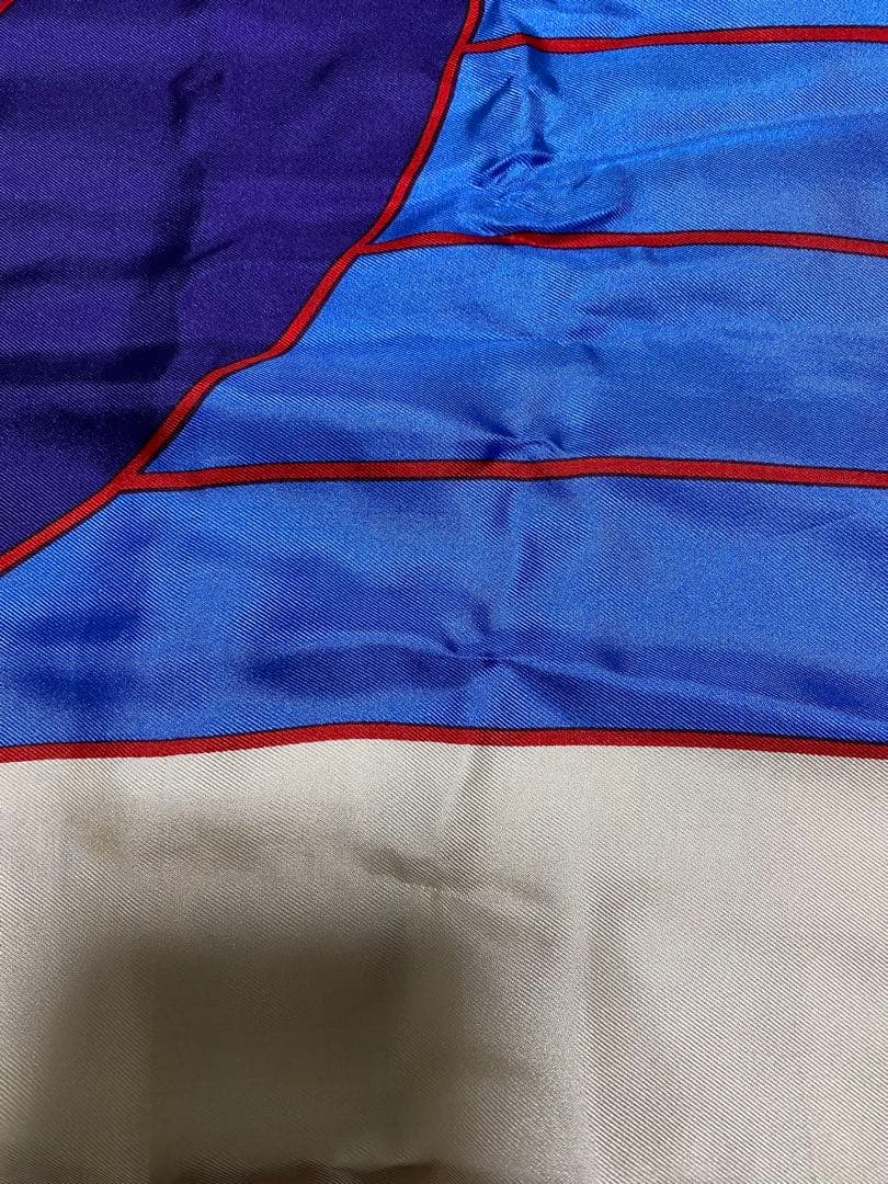 AIR FRANCE エールフランス　シルク　スカーフ　レア　レトロ