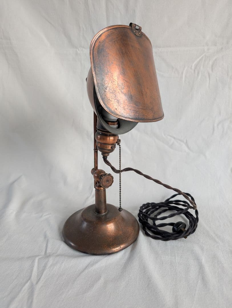 1910〜20年代　アメリカ　LYHNE社製デスクランプ　インダストリアル