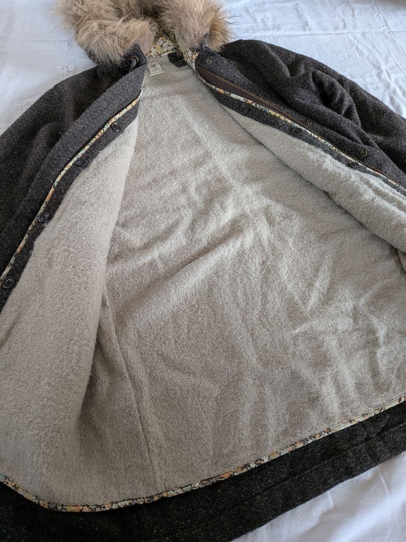 ハグオーワー 　モッズコートライナー付 リバティ CLOTH＆CROSS