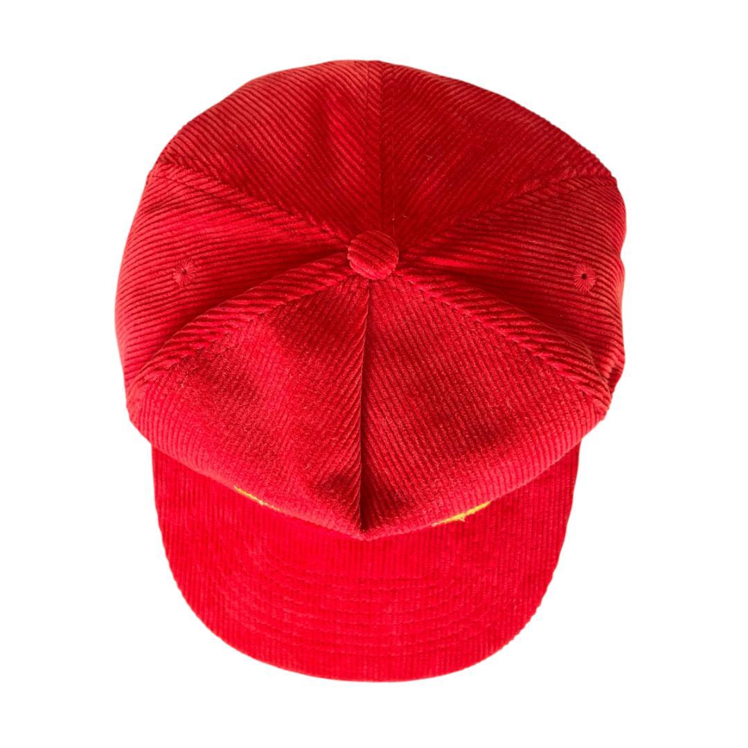 【ニックネーム】激レア　８０s　Ore Ida　コーデュロイ　キャップ