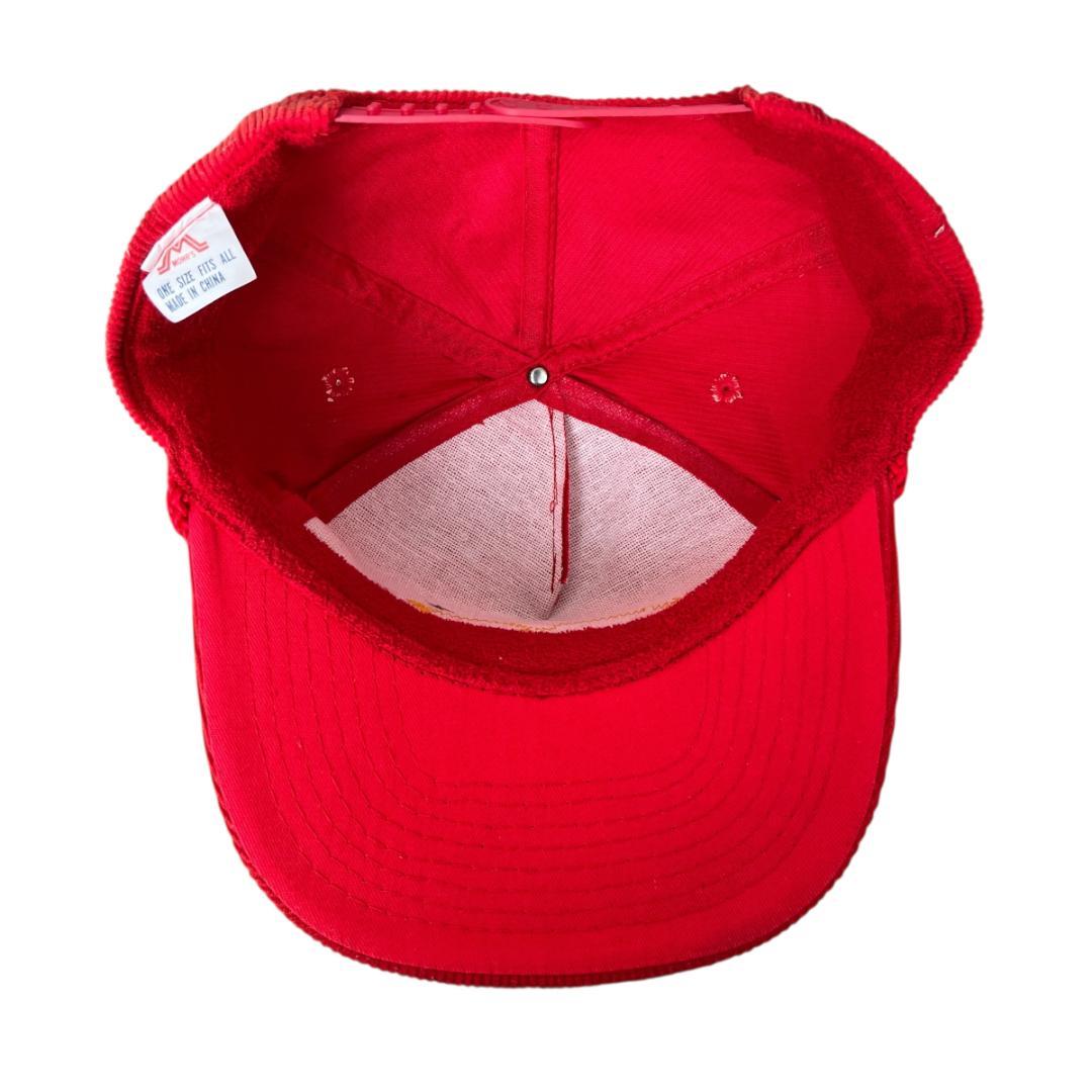 【ニックネーム】激レア　８０s　Ore Ida　コーデュロイ　キャップ