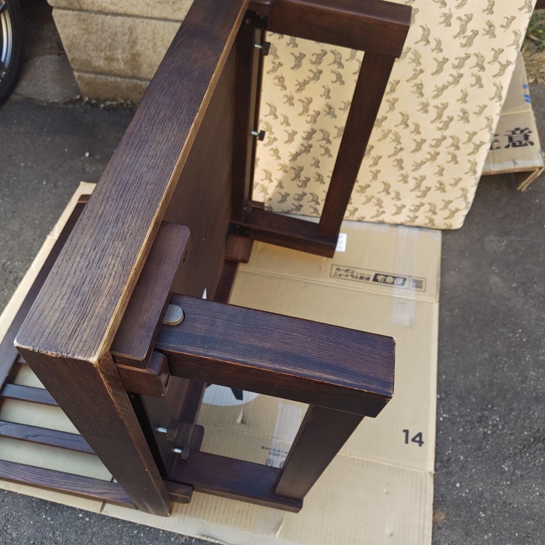 昭和レトロ　カリモクkarimoku　高級折りたたみソファ　座椅子　当時物