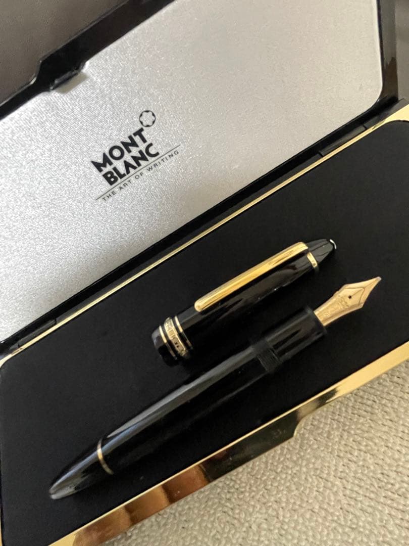 ◾️美品◾️モンブラン◾️146万年筆◾️マイスターシュテュック◾️化粧箱、サービスガイド