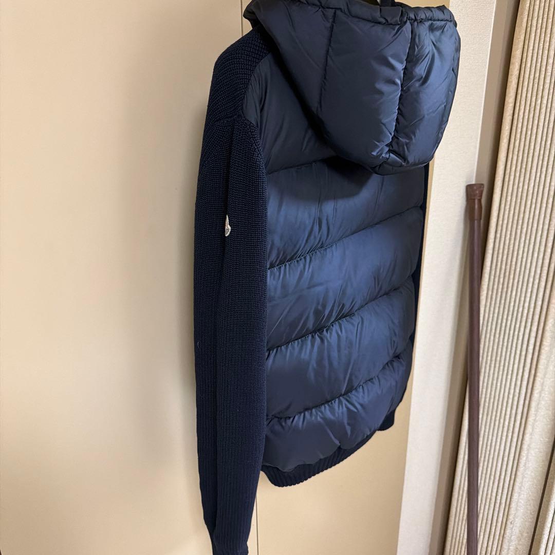 MAGLIONE TRICOT CARDIGAN ネイビー ダウンジャケット