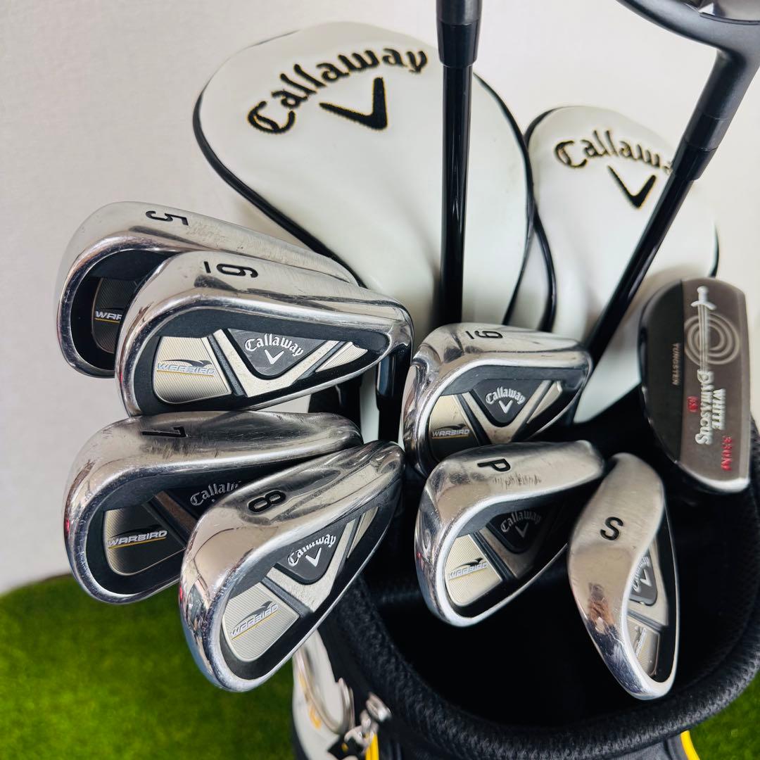 【初心者男性向け】キャロウェイ WARBIRD ゴルフクラブセット