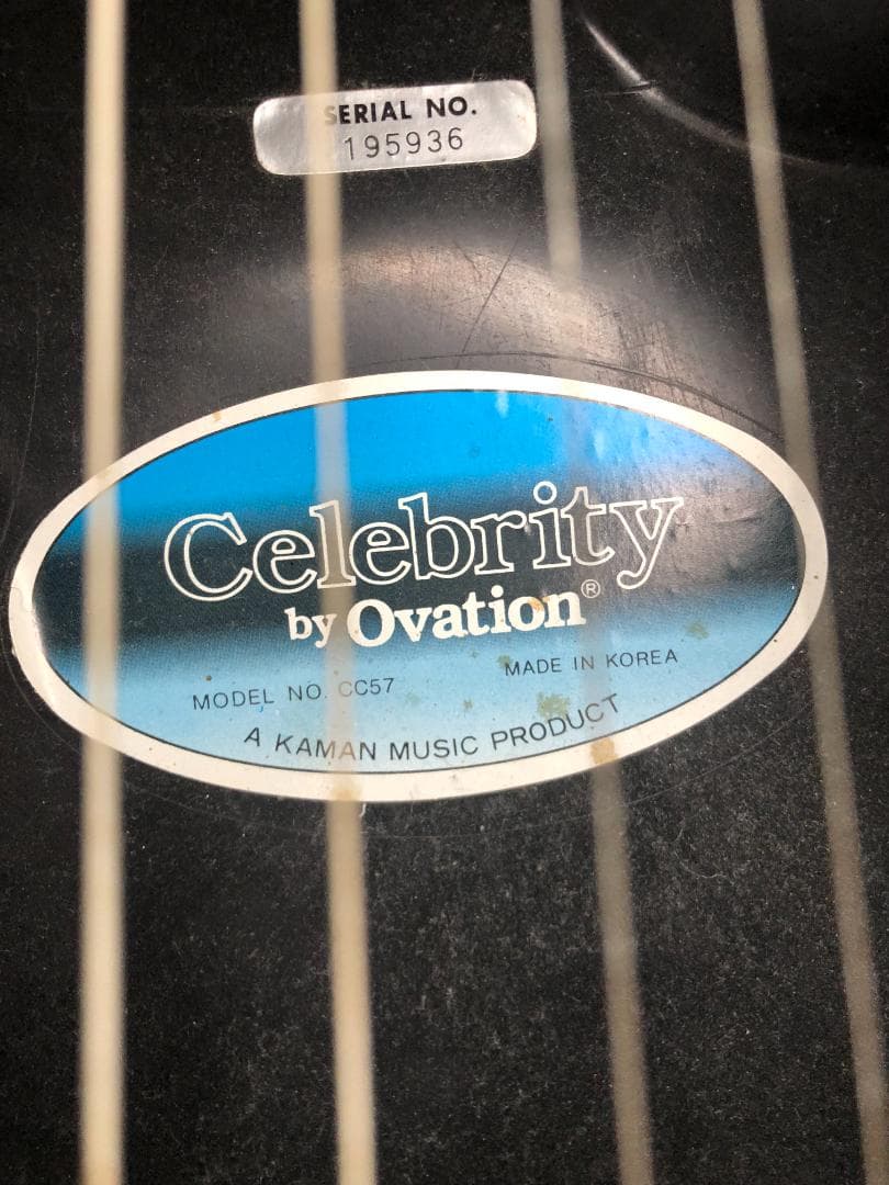 Ovation オベーション Celebrity cc57 エレアコ