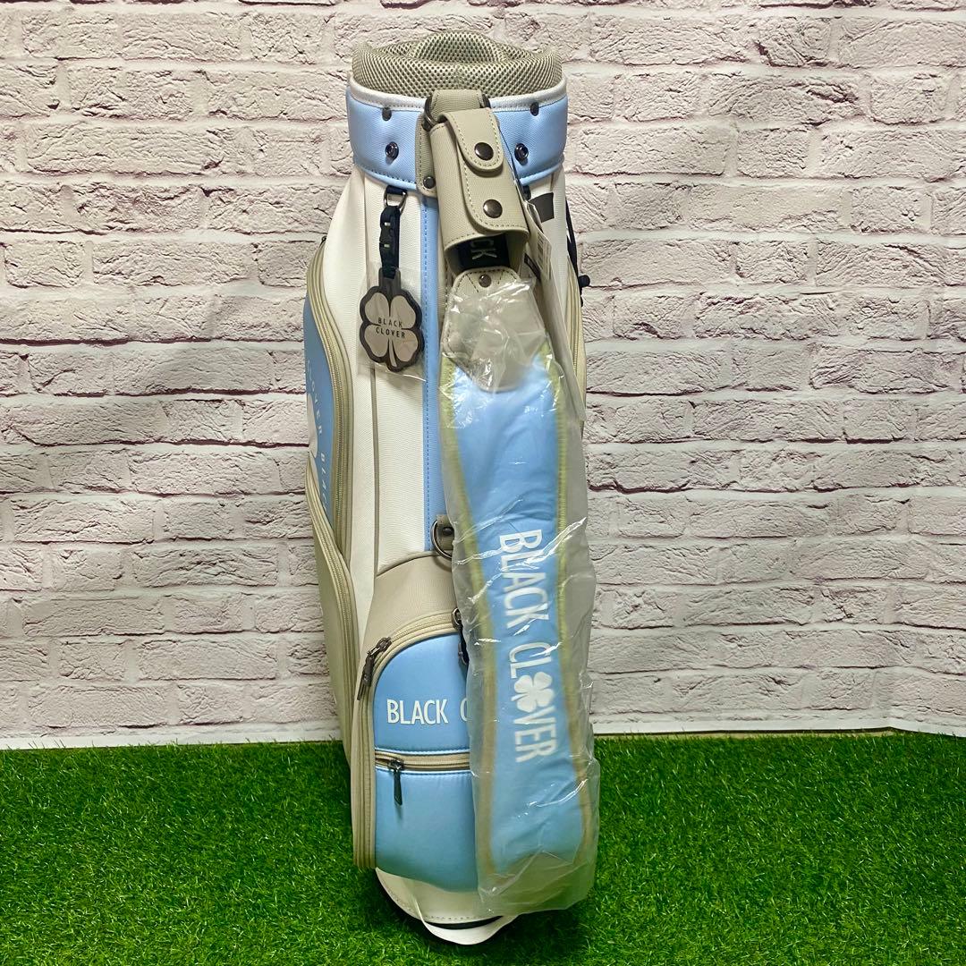 BLACK CLOVER ブラッククローバー キャディバック 水色 新品
