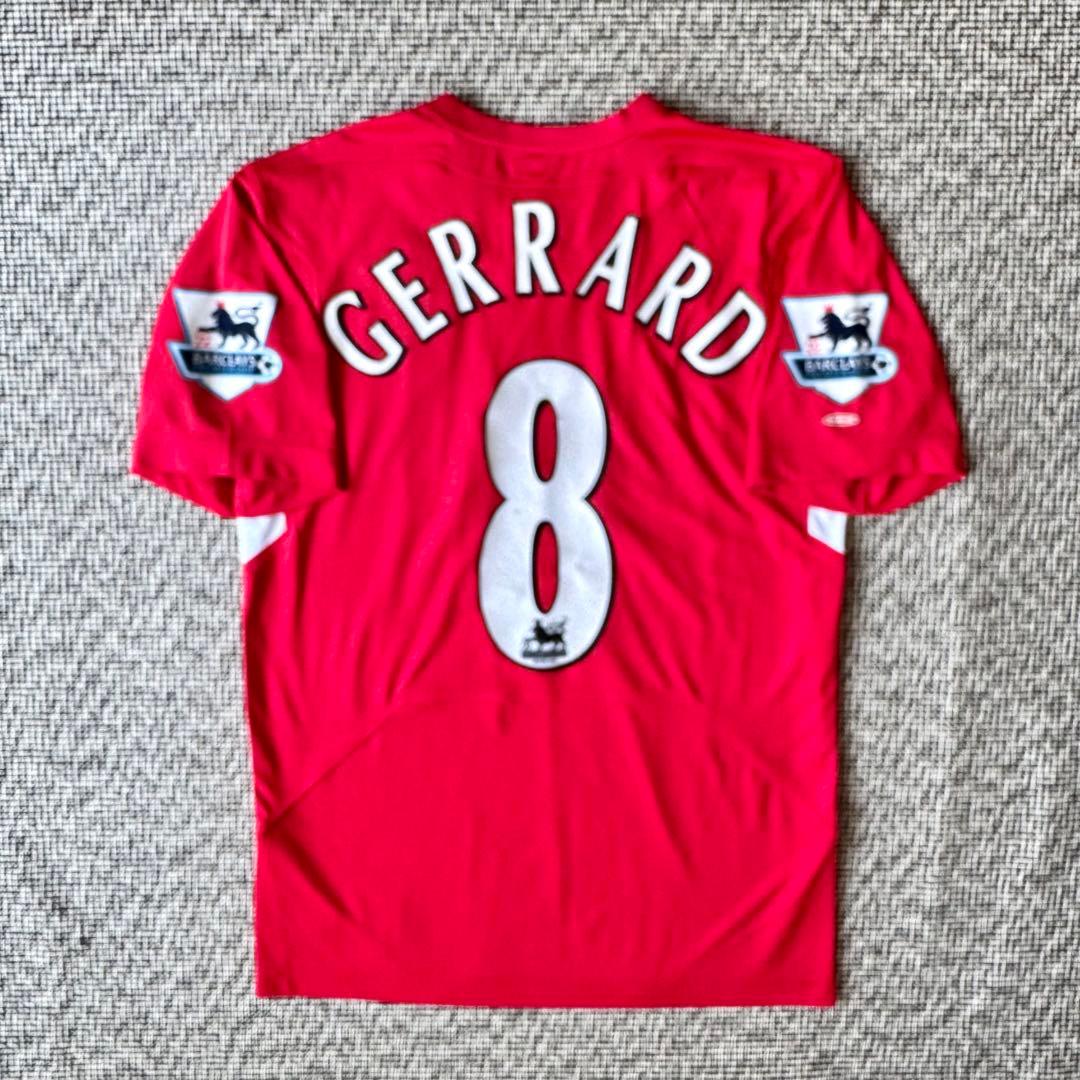 【PLパッチ付き】ジェラード ＃８ リバプール ０４／０５（H）Reebok