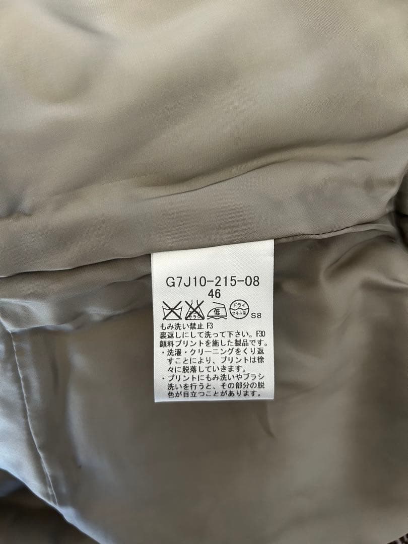 【新品】特価マッキントッシュロンドン花柄七分袖ひざ丈ワンピースサイズ46