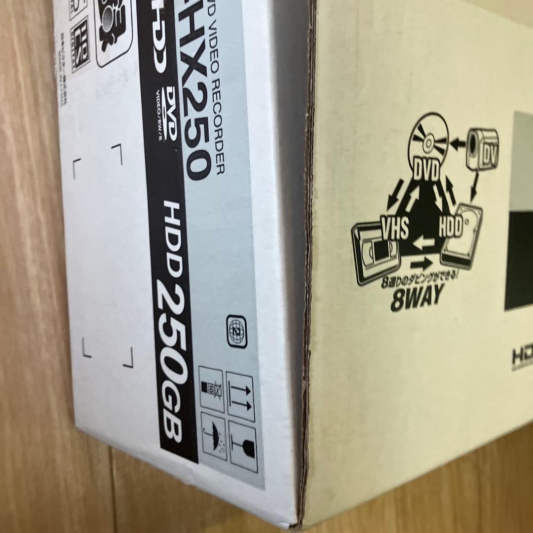 新品未使用　Victor DR-HX250 DVDレコーダー　JVCケンウッド