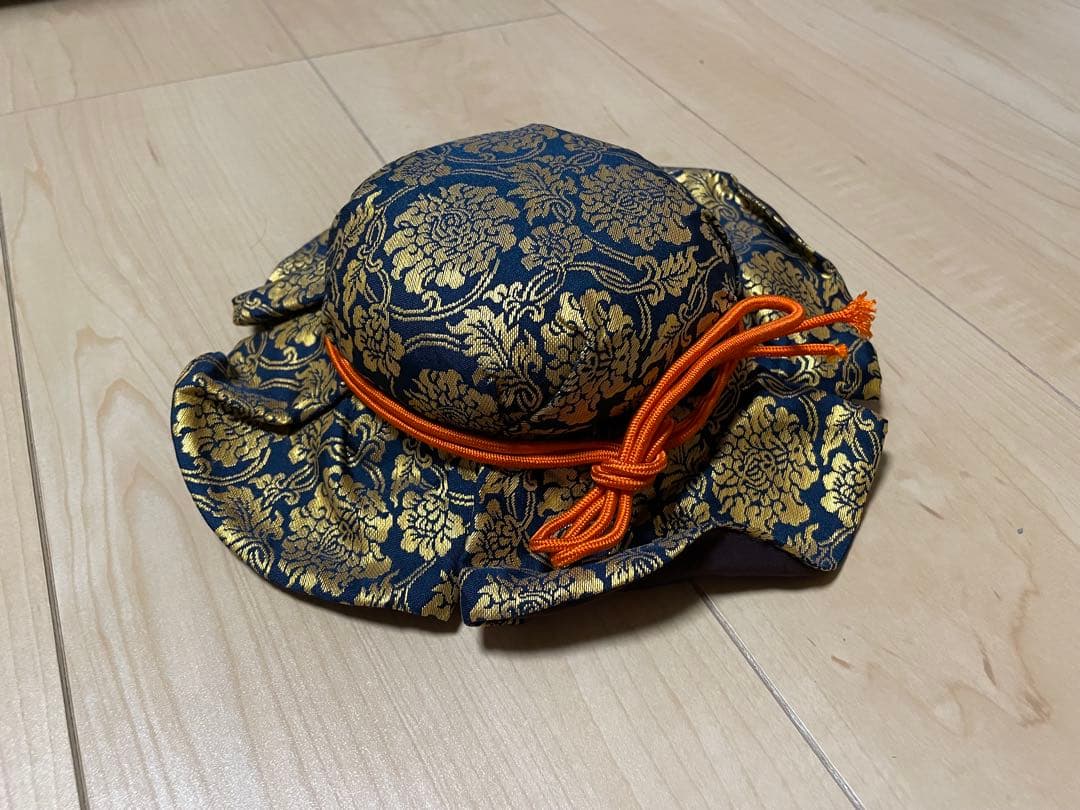 茶器/茶道具　飾茶壺（飾壺）】吉野山　共箱　飾り紐3本・口紐付