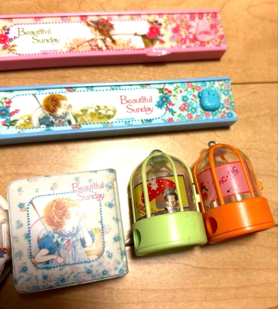 クツワ　Beautiful Sunday 文房具　セット　ファンシーレトロ
