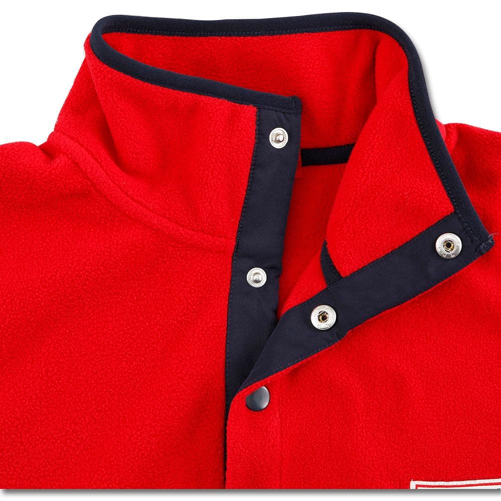 カープフリースジャケット（レッド）！O（XL）サイズ！限定新グッズ完売品！