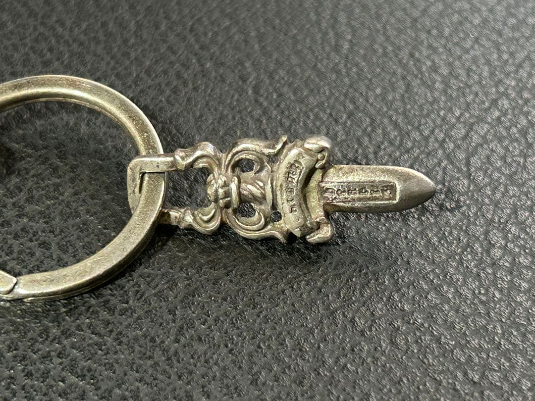 クロムハーツ クラシックキーチェーン ショート 2LINK クリップ