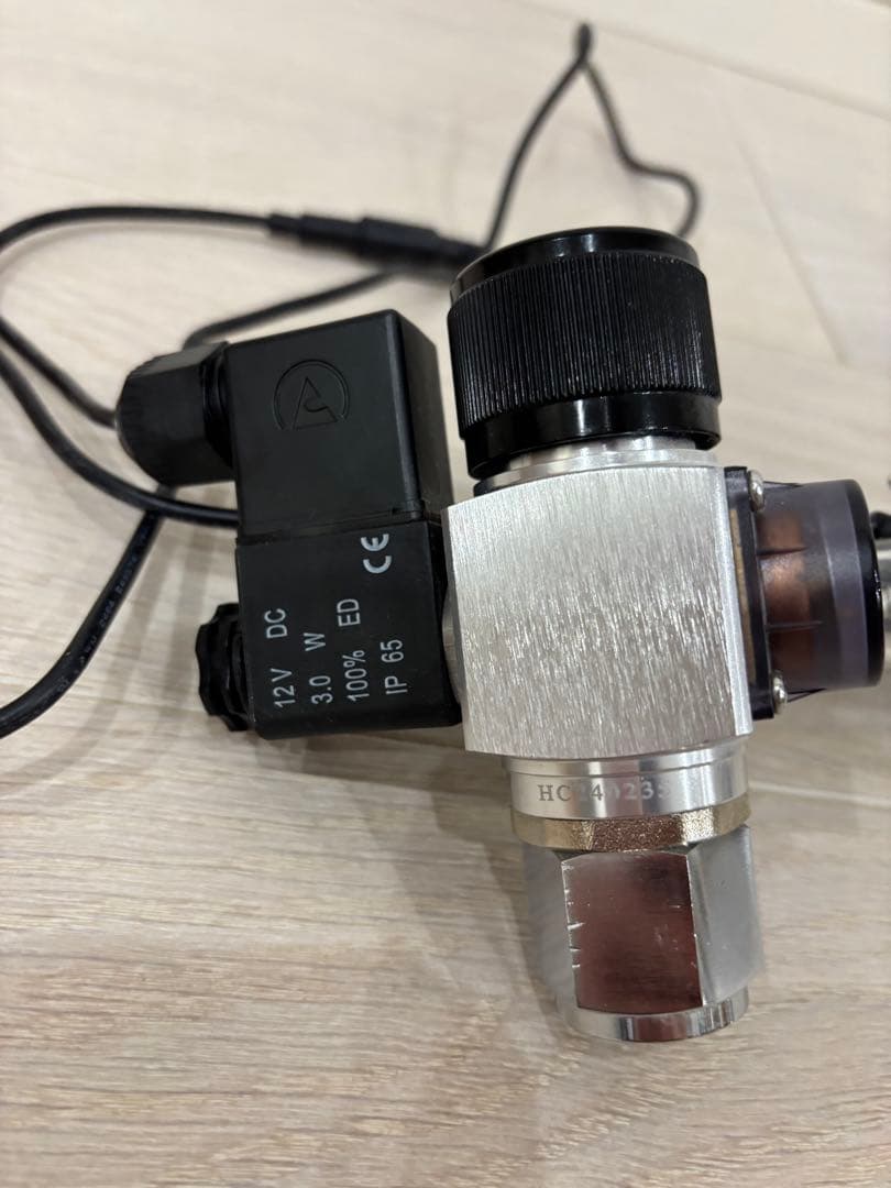 水草水槽 CO2添加 フルセット 電磁弁付き レギュレーター 拡散器
