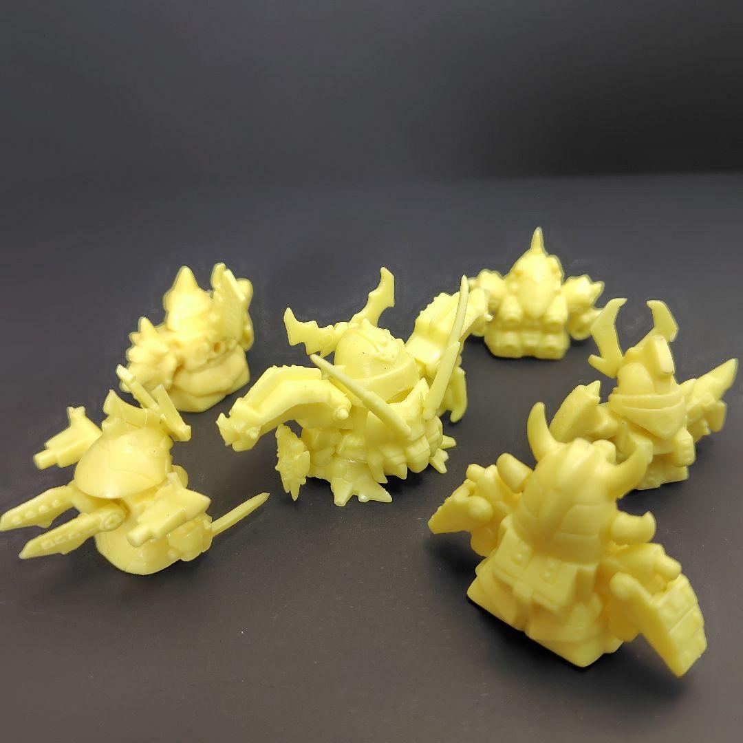 ガン消し　復活闇将軍☆短期値下げ中☆　6体セット色揃い