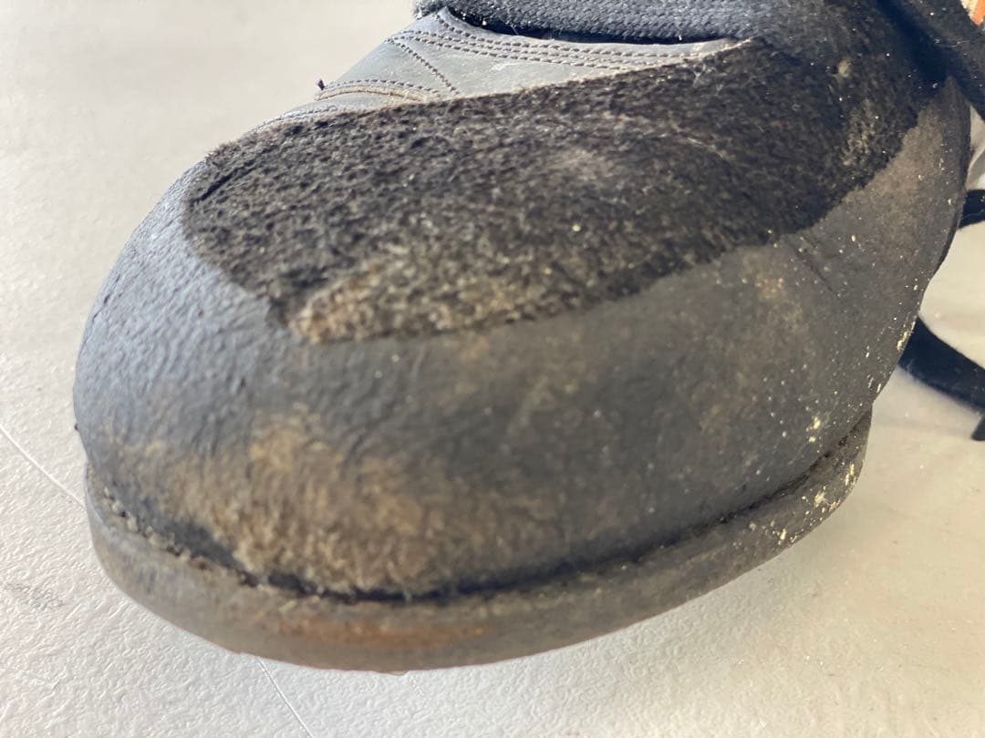 読売ジャイアンツ 桑田真澄実用 革底エナメルスパイク 縫い付けP革付き