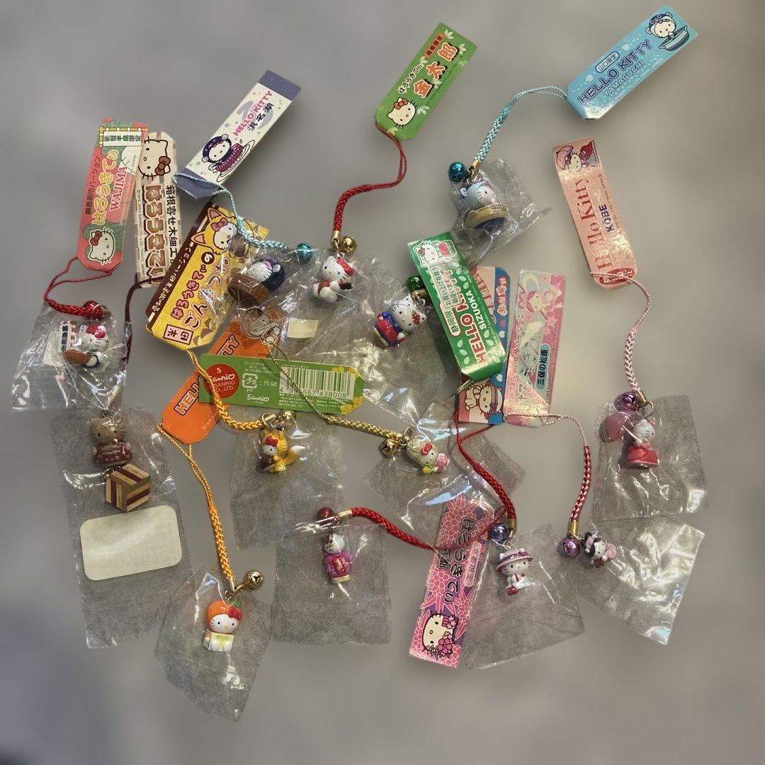 新品未使用　即購入◎ ご当地キティ　根付け　まとめ売り　【３８個】レアあり